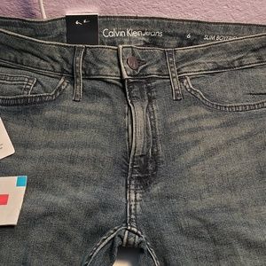 New Calvin Klein Jeans for Women.6 Slim Boyfriend